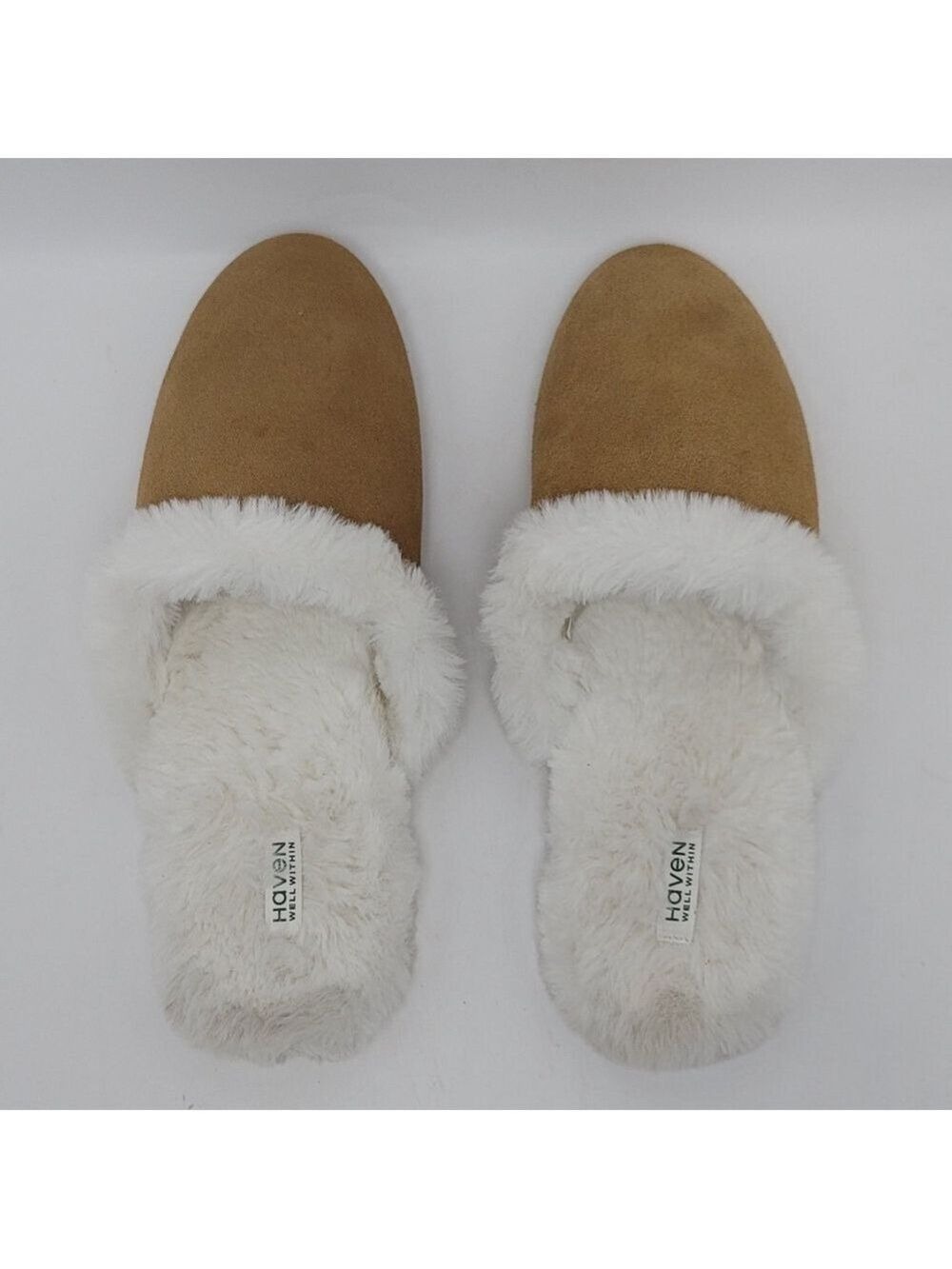 Haven Well Within Suede Faux Fur Lined Slide Slippers Women’s Size 10M